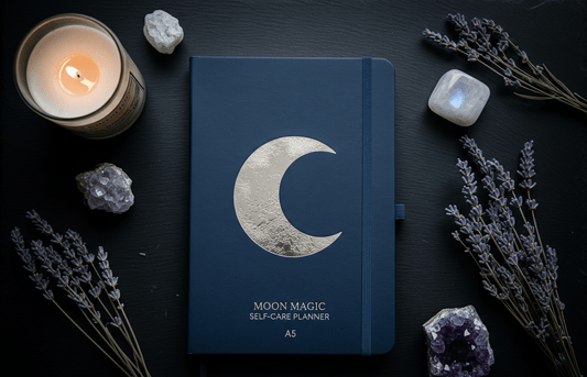 Moon Magic Self - Care Digital Planner: Align with Lunar Cycles for Intentions & Growth - Sacred Willow