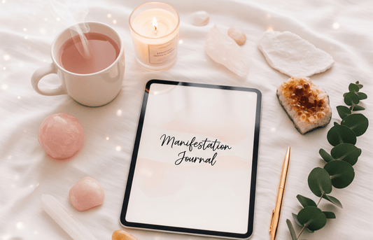 30 - Day Manifestation Journal: Guided Prompts for Abundance & Self - Love - Sacred Willow