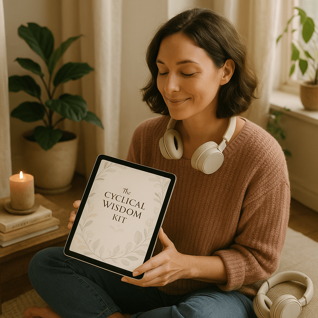 The Cyclical Wisdom Kit: Digital Journal & Audio Series for Inner Alignment - Sacred Willow